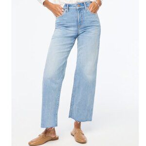 J.Crew Wide-leg cropped jean in all-day stretch